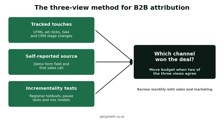 marketing three-view method